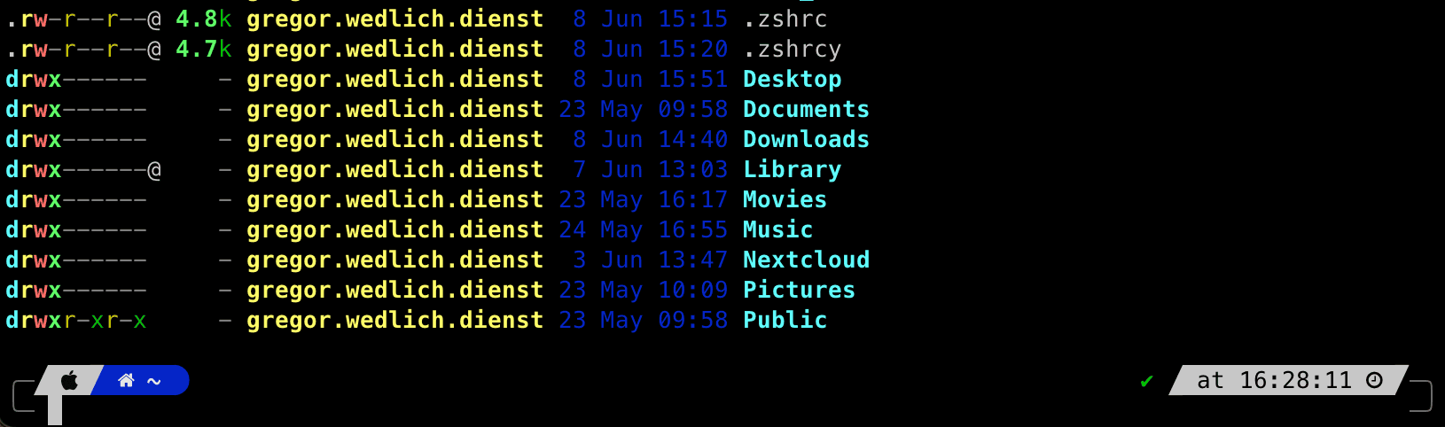 zsh-syntax-highlightning